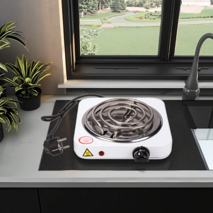 1 Year Warranty 230V Portable Small Appliances Kitchen 1000w Temperature Controlled Single Hot Plate Electric Cooker Heating Plate